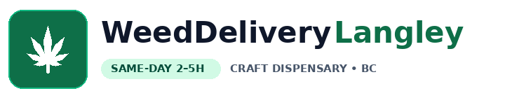 WeedDeliveryLangley.com — Same-Day Craft Dispensary BC